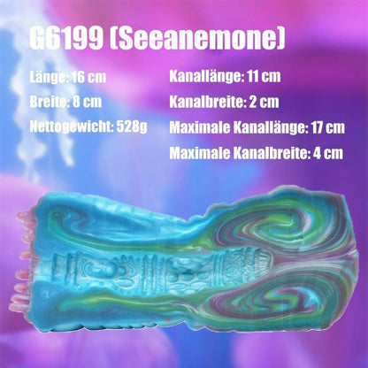 Meeresbewohner Taschenmuschi mit Monster Vagina & Analtunnel