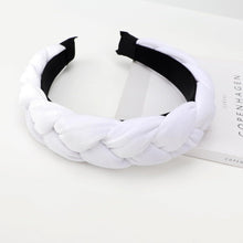 Geflochtenes Stirnband Damen Samt Elastisches Haarband