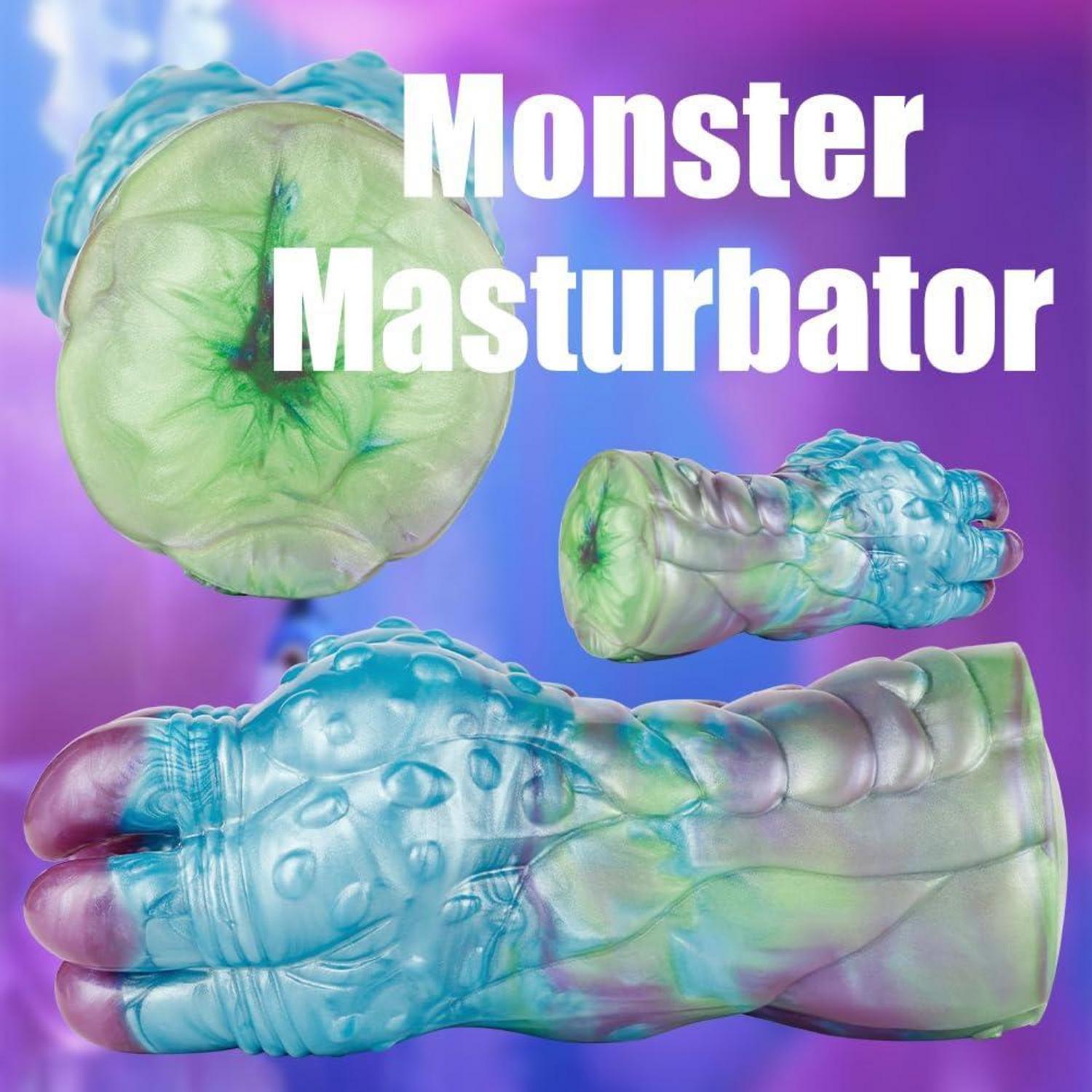 Seckoe Tier Masturbator Kreaturen Ozean Taschenmuschi Monster Vagina Analtunnel Sex Spielzeug Männer