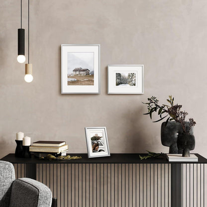 Aluminum Picture Frame Display with