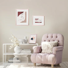 Aluminum Picture Frame Display with Mats for A4, Rose