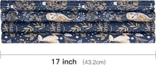 Weihnachts-Geschenkpapierrolle Kraftpapier 4 Rollen 43,2 cm