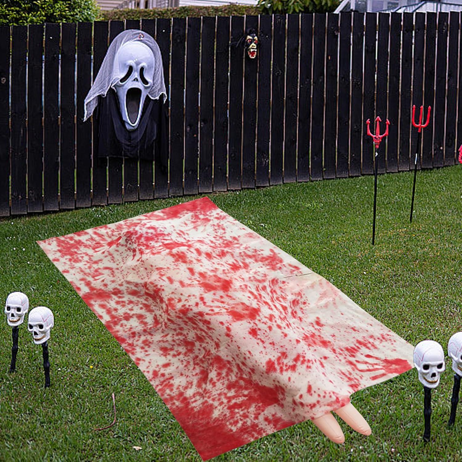 Halloween Deko Leiche Garten Horror Requisiten 150CM
