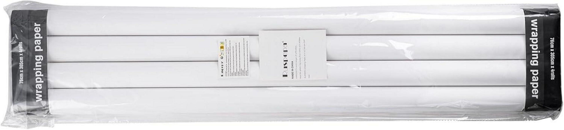 Weihnachts-Geschenkpapier Kraftpapier Nussknacker Schneeflocke Streifen 76x3m 4 Rollen