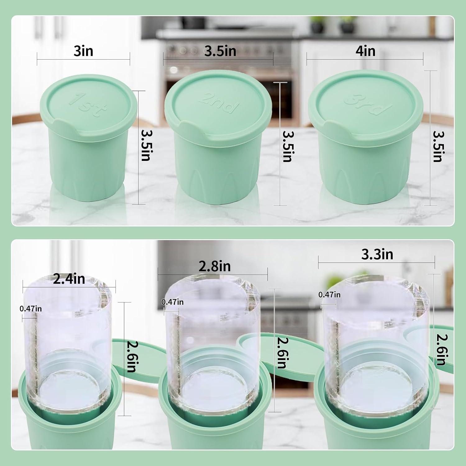 Eiswürfelform Silikon für Stanley Cup 3 Stück Ice Cube Tray