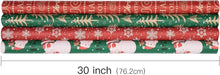 Weihnachts-Geschenkpapier Kraftpapier Weihnachtsdesign 76cm