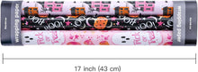 Halloween Geschenkpapierrolle Mini-Rolle 3 Rollen 43,2 cm x