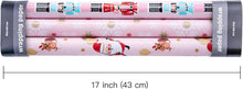 Weihnachts-Geschenkpapierrolle Mini-Rolle 43,2 cm x 3 m