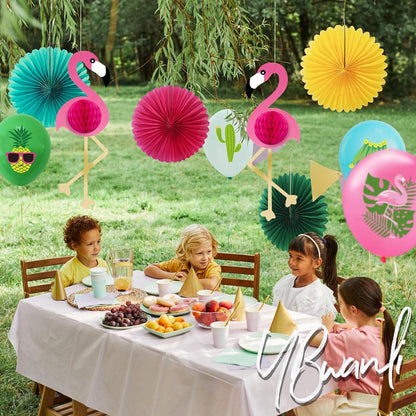 Flamingo Hawaii Deko für Sommerpartys & Gartenparty