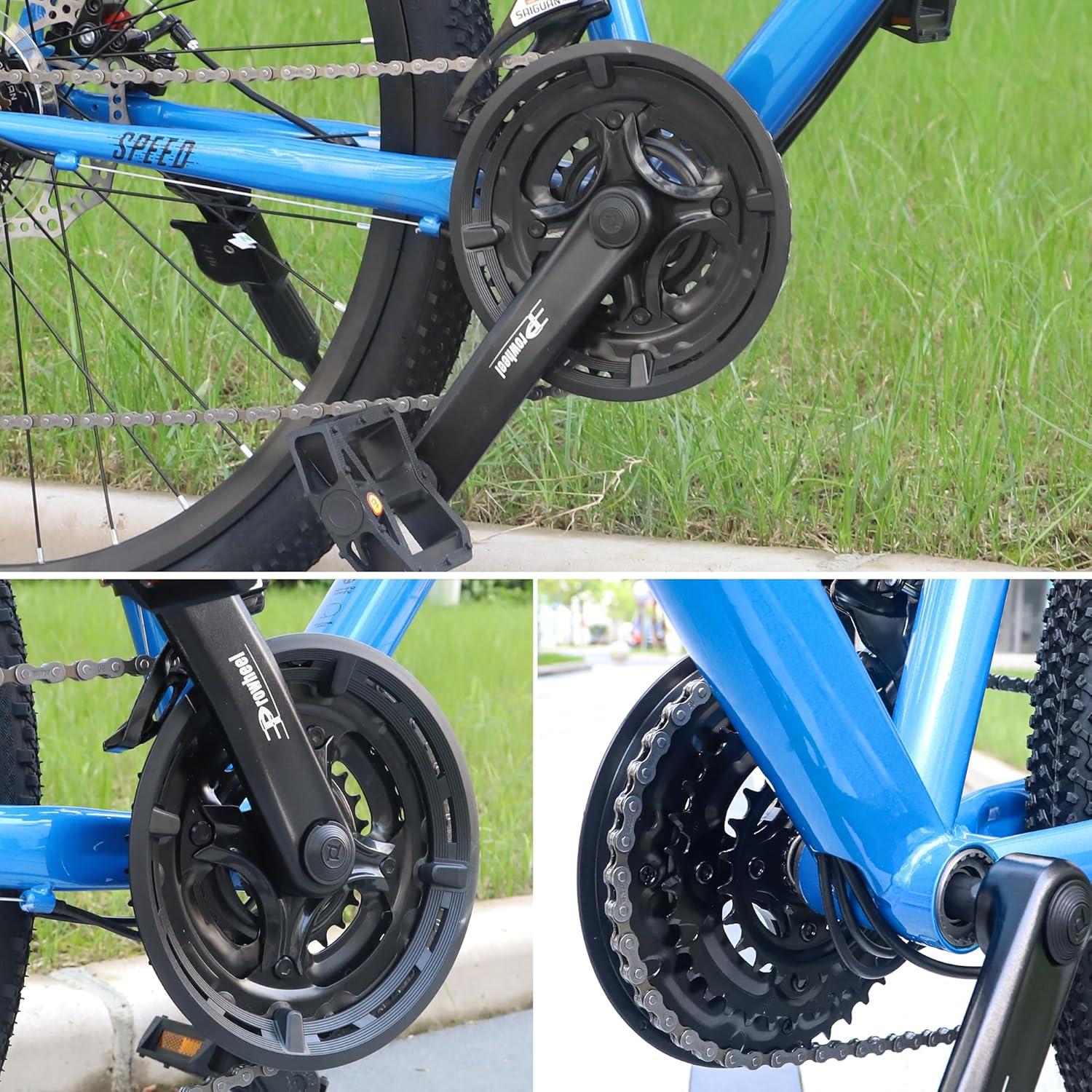 MEGHNA Kettenradgarnitur 42-34-24 Zähne Kurbel 170 mm MTB