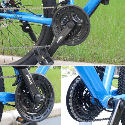 MEGHNA Kettenradgarnitur 42-34-24 Zähne Kurbel 170 mm MTB
