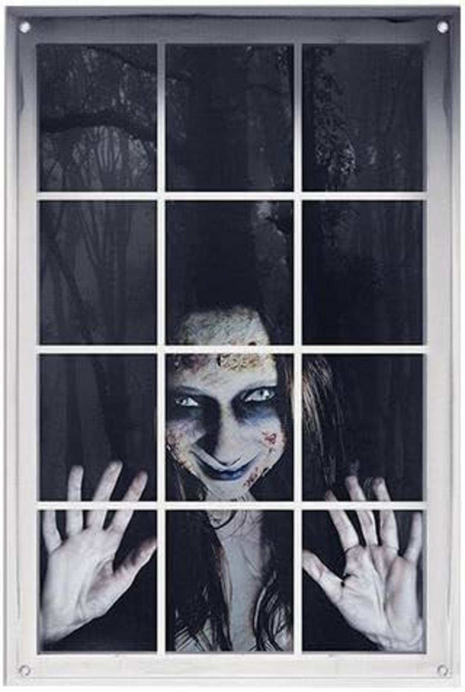 Halloween Geister Dekoration Fensterbild Horror Zubehör