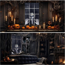 Halloween Geister Deko Fensterbild Gruselig Outdoor 80x120
