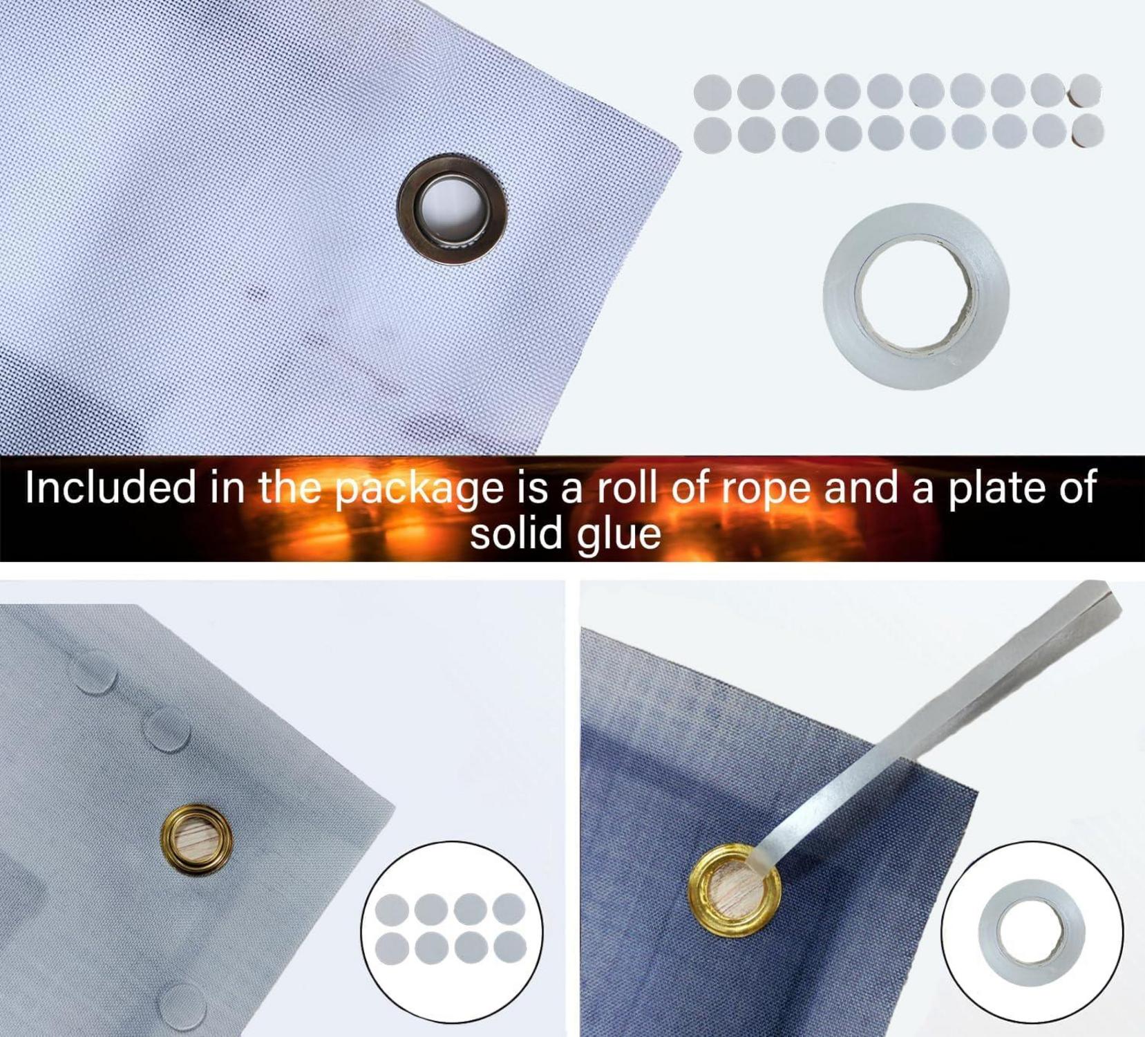 Halloween Geister Fensterdeko Gruselig Horror Party Deko 80x120cm