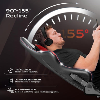 OneGame Gaming Stuhl Ergonomisches Höhenverstellbares Racing