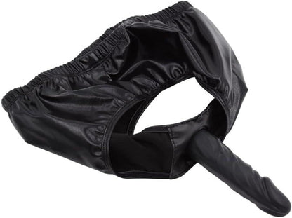 Dildo Slip 13cm Realistisch Anal Plug Unterwäsche Latex Penis Keuschheitshose