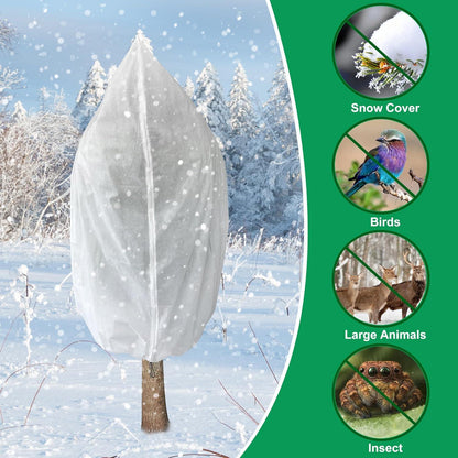 2er Set Große Winter Pflanzenschutz Frostschutzhauben 1.6x1.8m