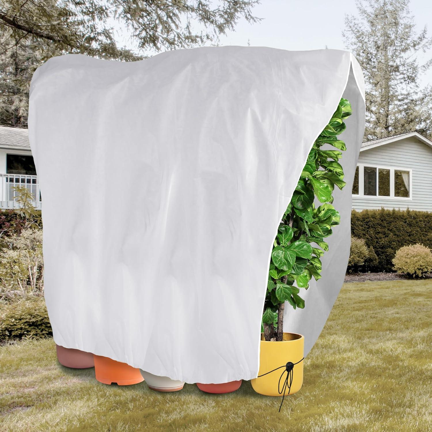 2x2m Groß Winterschutz Pflanzen Frostschutz Baumhaube Palmen Abdeckung