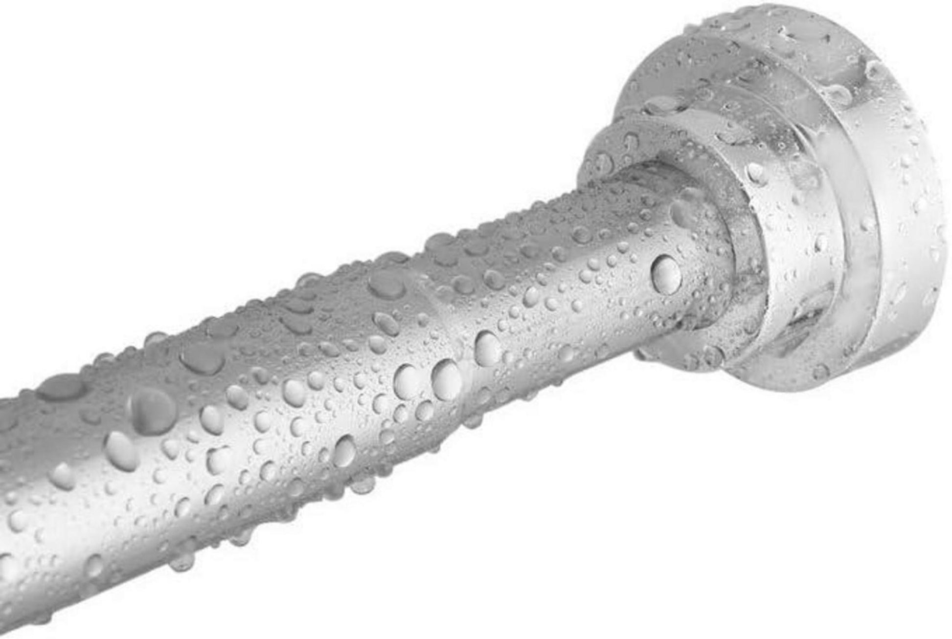 Duschvorhangstange Edelstahl Teleskop 75-249CM Ø25mm verstellbar