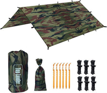 Ultraleicht 3x4 Tarp Zeltplane Wasserdicht Sonnensegel Hängematte