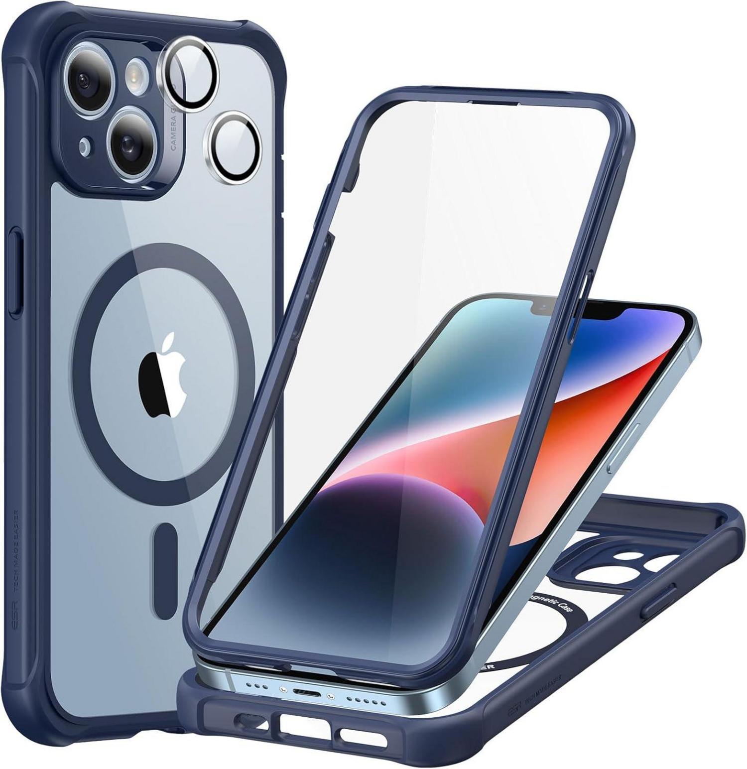 iPhone 14 Hülle MagSafe 360 Grad Stoßfest Magnetisch Kameraschutz