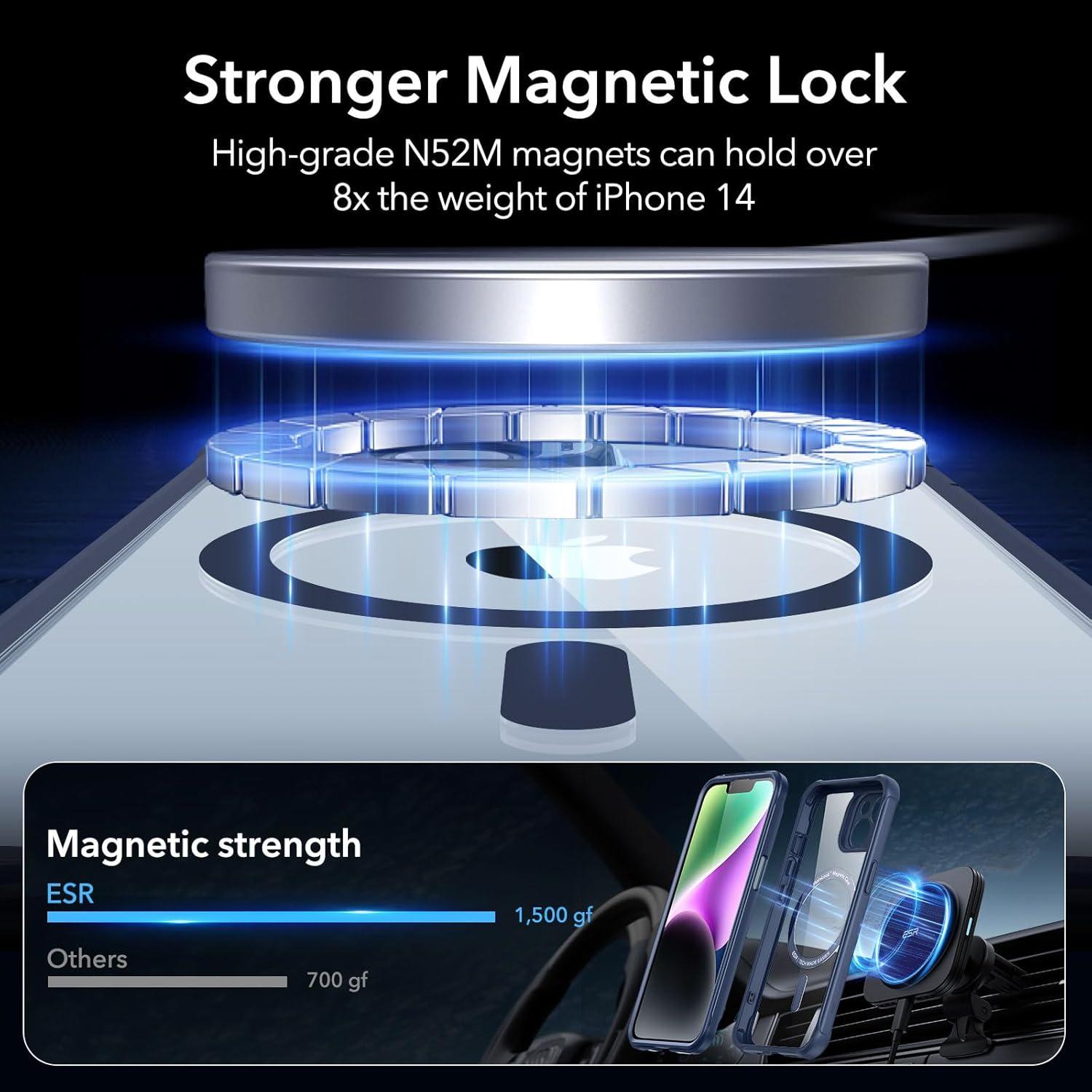 ESR iPhone 14 Hülle MagSafe 360° Schutzhülle Stoßfest Kameraschutz