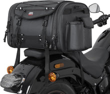 Motorrad Hecktasche wasserdicht erweiterbar 32L mit Regenhülle