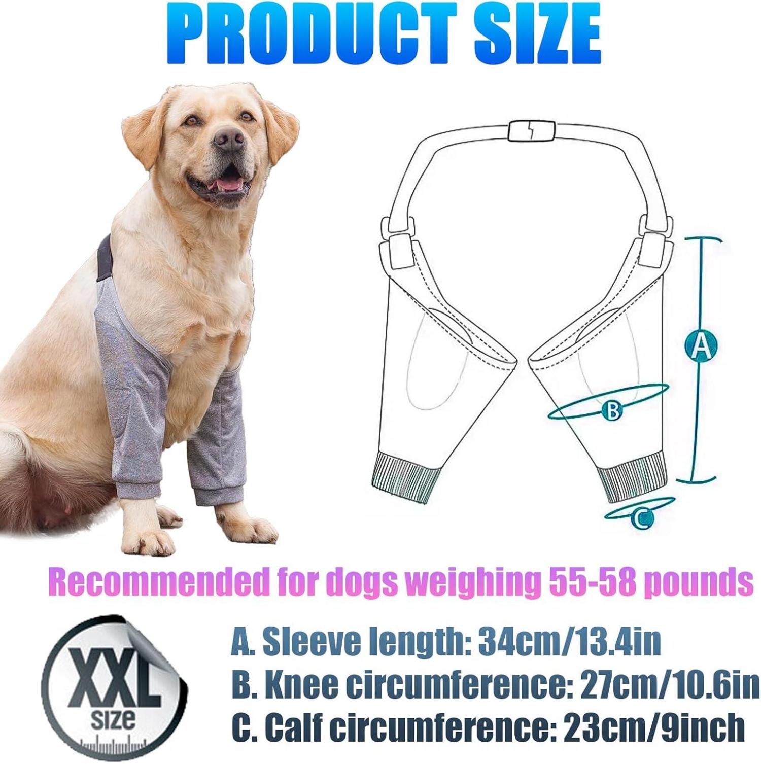 DKDDSSS Recovery Sleeve Hund Ellenbogenbandage Vorderbein