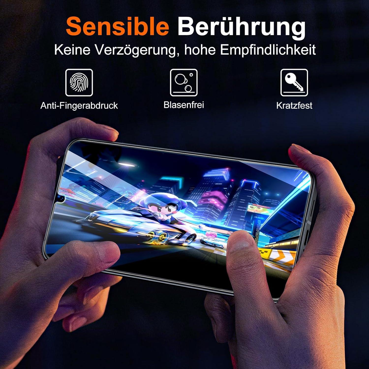 Panzer Schutzfolie Samsung Galaxy S24 Plus 3er Set 9H Anti-Kratzer