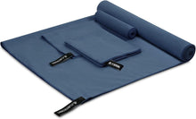 Mikrofaser Handtuch Set für Sport, Strand & Reise - Schnelltrocknend