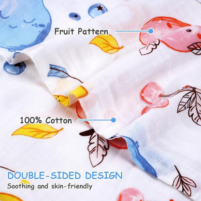 HOTUT Babydecke 100% Baumwolle Atmungsaktiv 86x70cm Mädchen Jungen