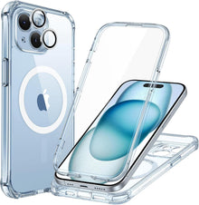 ESR iPhone 15 Schutzhülle mit MagSafe Kameraschutz Blau