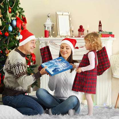 Adventskalender 2024 für Mädchen Frozen-Stil DIY Accessoires