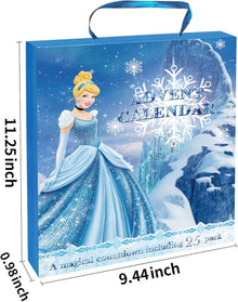 Adventskalender 2024 für Mädchen Frozen-Stil DIY Accessoires