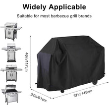 Grillabdeckung Wetterfest Gasgrill Abdeckung 145x61x117CM