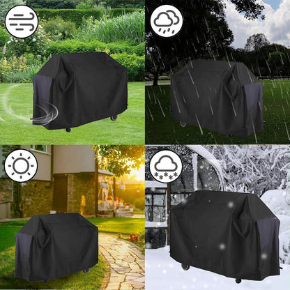 Grillabdeckung Wetterfest Gasgrill Abdeckung 145x61x117CM