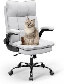 Asukale Ergonomischer Bürostuhl mit Wippfunktion höhenverstellbar bis