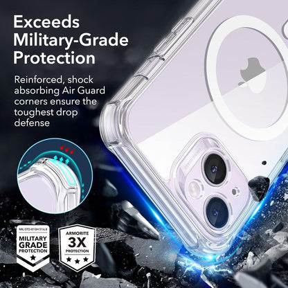 ESR iPhone 14 Hülle MagSafe Stoßfest 360 Grad Schutz Klar