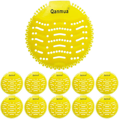 Urinalsieb mit Duft, 10 Stück, Gelb, Zitrone