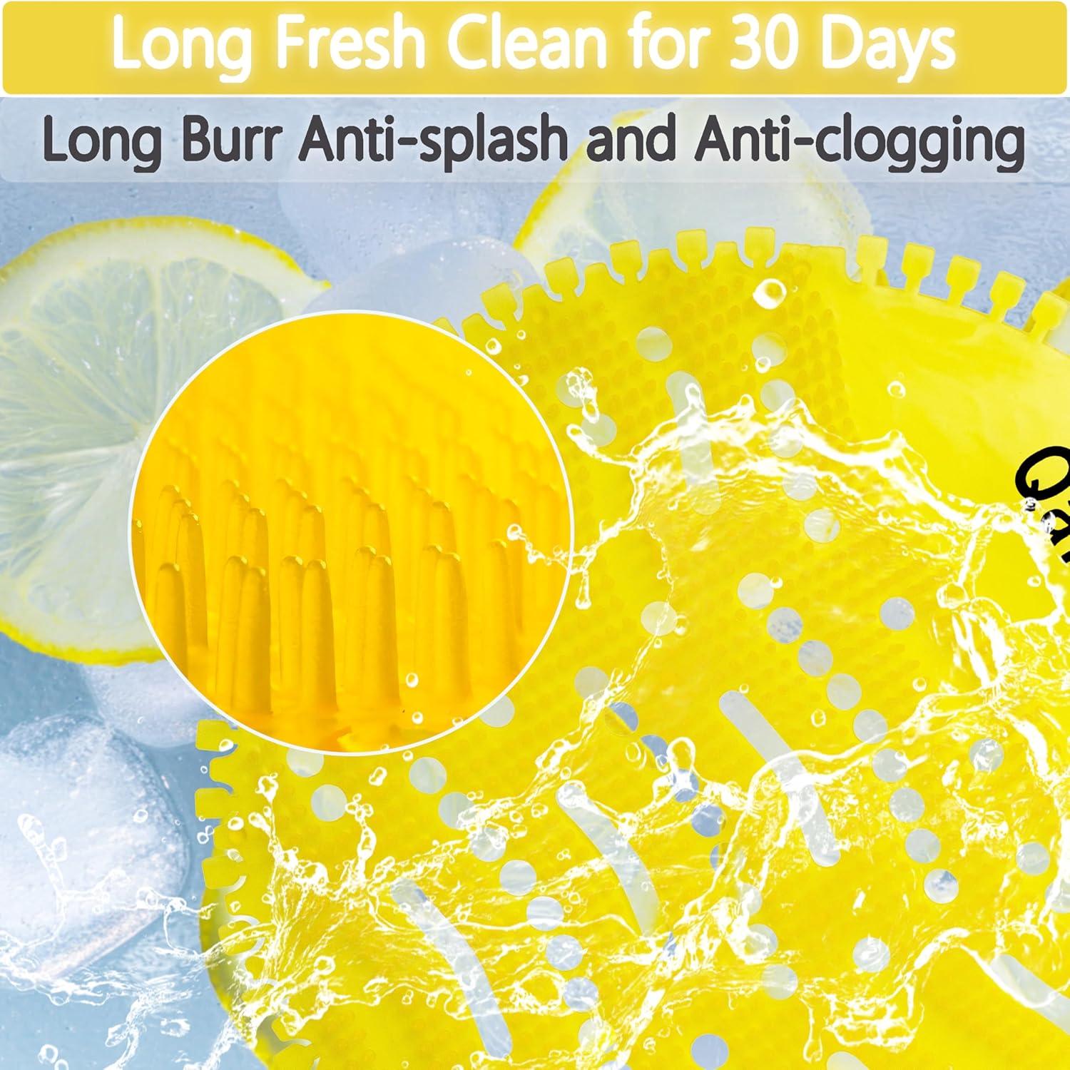 Urinalsieb mit Duft, 10 Stück, Gelb, Zitrone