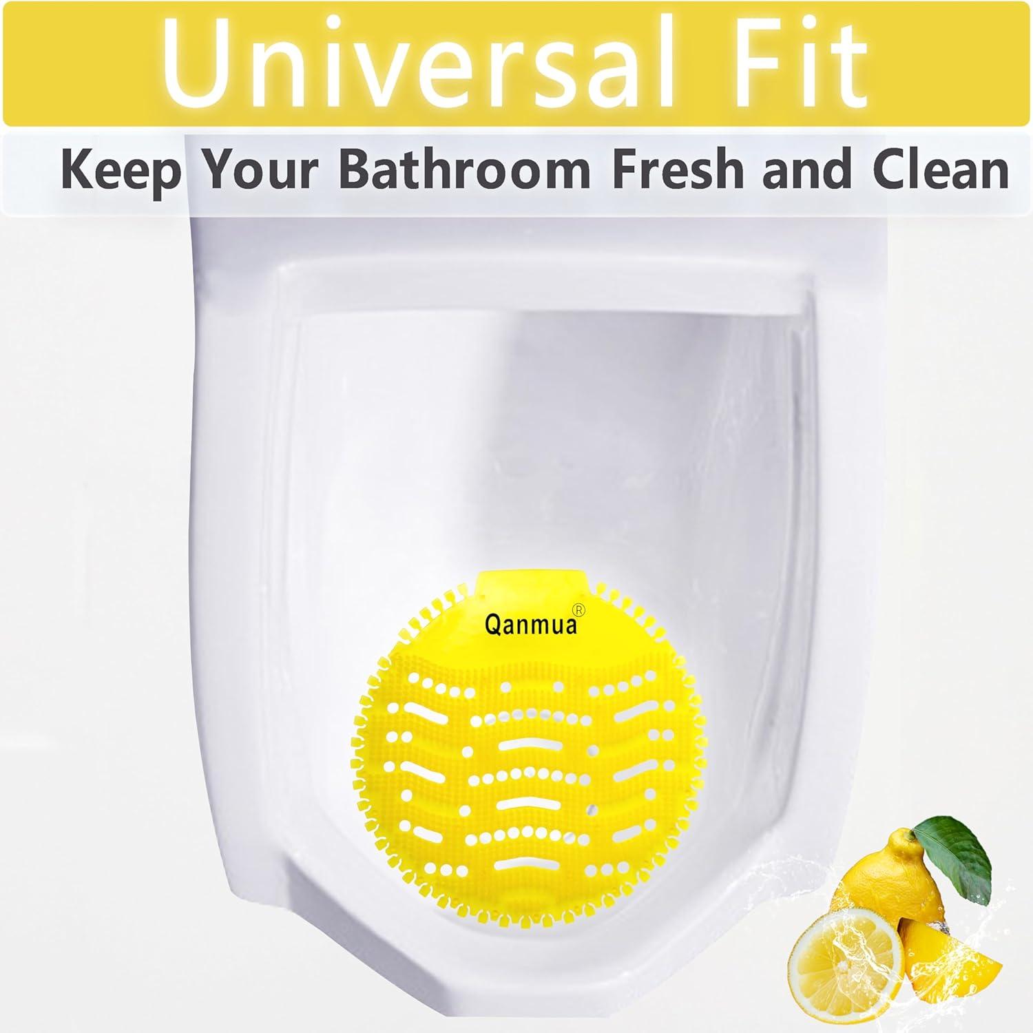 Urinalsieb mit Duft 10 Stück Gelb Zitrone Pissoir Lufterfrischer