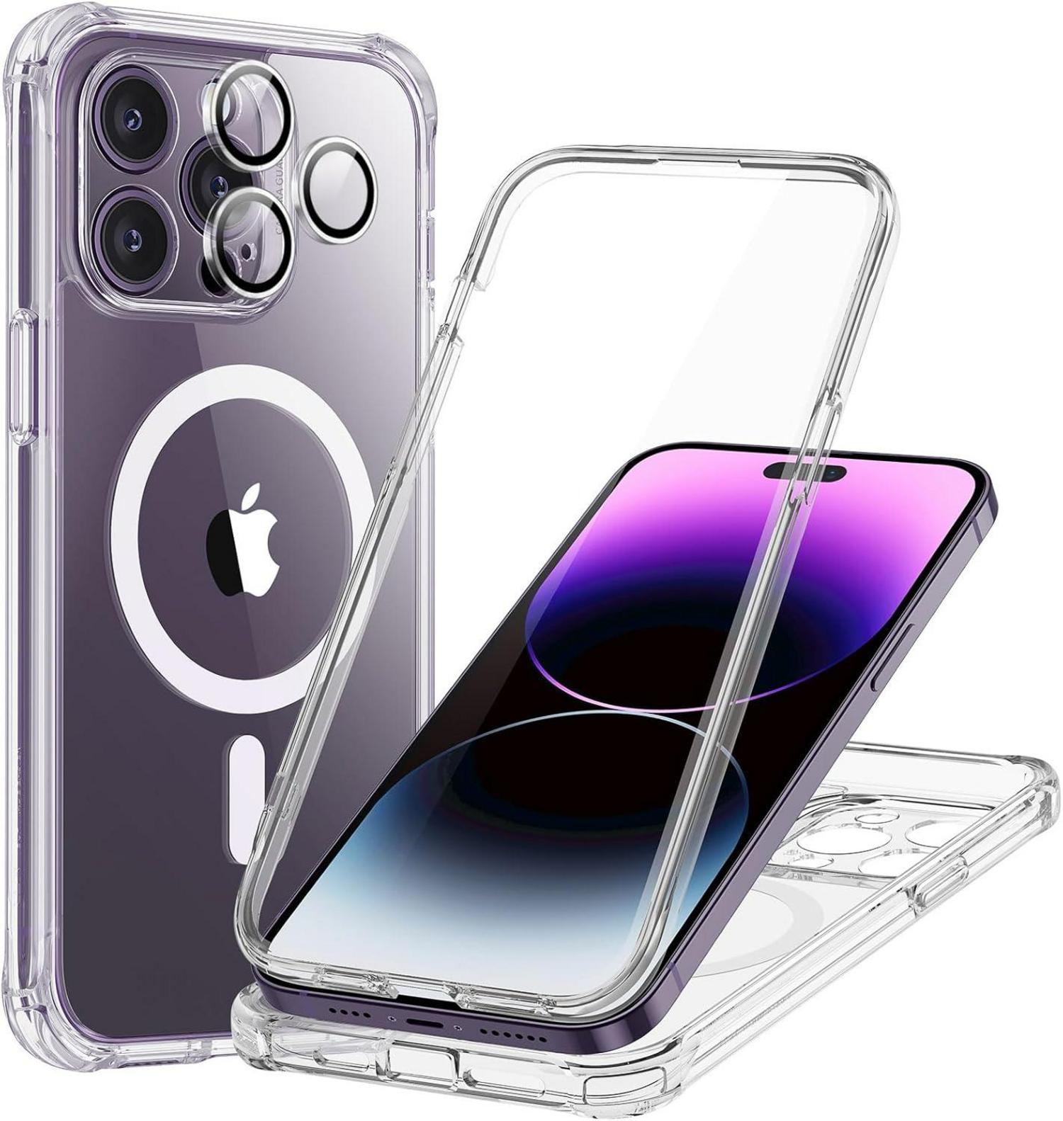 ESR iPhone 14 Pro Max Hülle MagSafe 360 Grad Militärnorm Klar