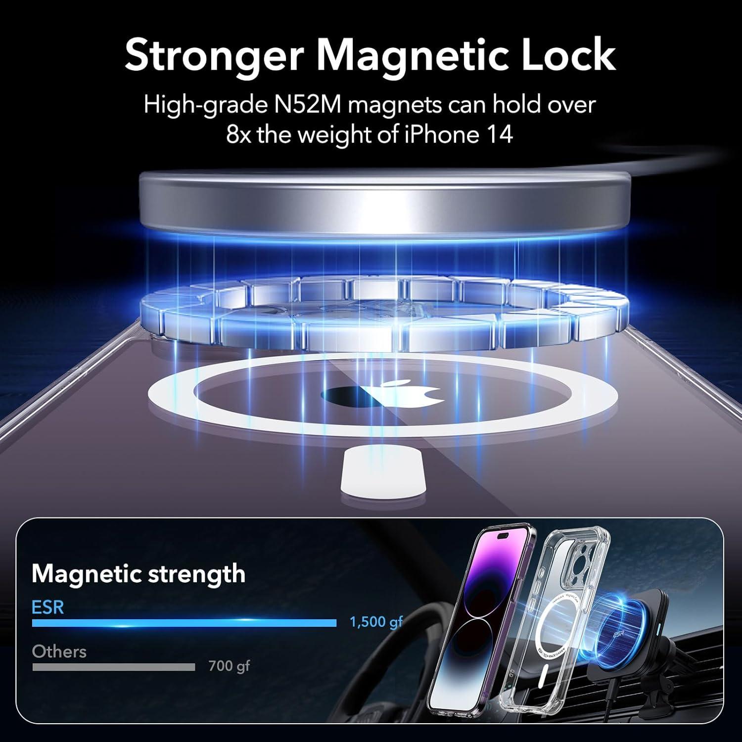 Schutzhülle für iPhone 14 Pro Max MagSafe 360 Stoßfest Militärnorm Magnetisch