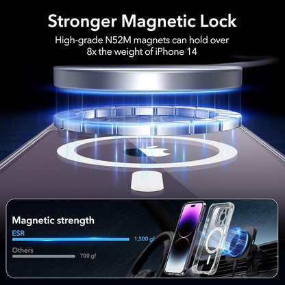 Schutzhülle für iPhone 14 Pro Max MagSafe 360 Stoßfest Militärnorm Magnetisch