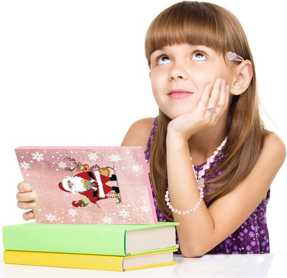 Adventskalender 2024 Mädchen Kinder DIY Cartoon Animation Accessoires Ring