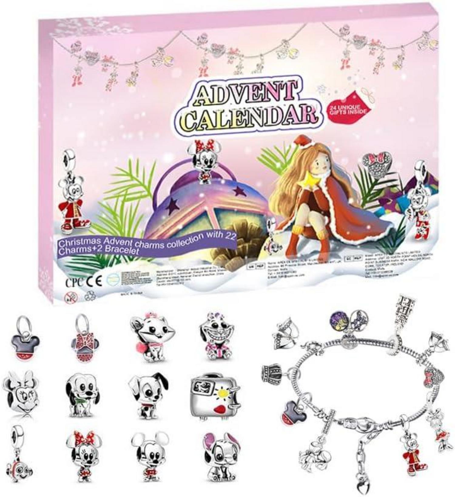 Weihnachts Adventskalender Armband 2024 DIY Cartoon Anime