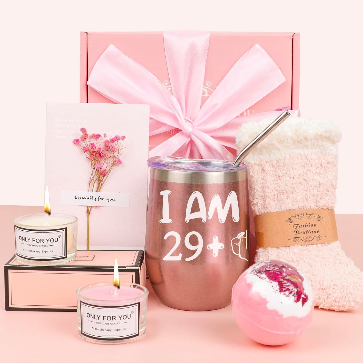 Geschenkset 30 Geburtstag Frauen Spa Weinbecher 30. Geburtstag