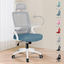Ergonomischer Bürostuhl mit Lordosenstütze und Kopfstütze