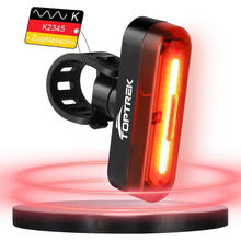 Toptrek LED Fahrrad Rücklicht StVZO zugelassen | USB-C