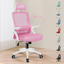 Ergonomischer Bürostuhl mit Lordosenstütze und Kopfstütze